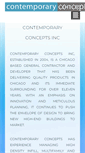 Mobile Screenshot of contemporaryconceptsinc.com