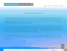 Tablet Screenshot of contemporaryconceptsinc.com